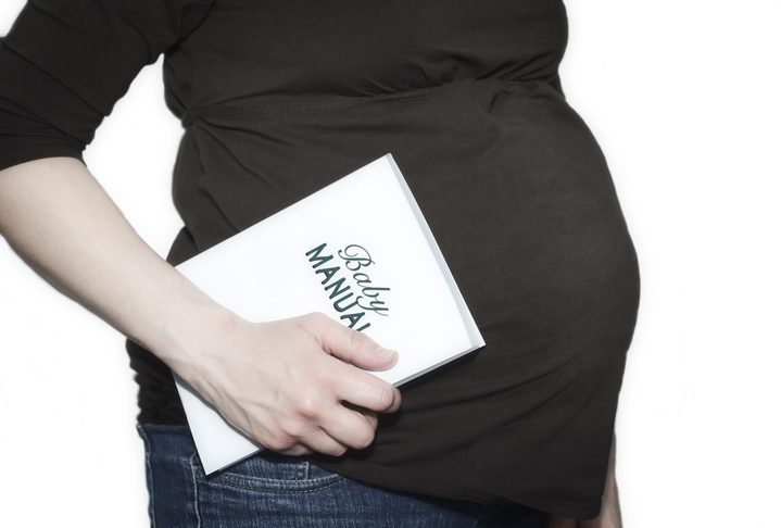 Pregnant Woman with Baby Manual